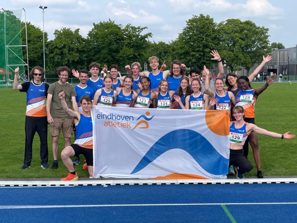 Competitieploeg Eindhoven Atletiek in Wageningen