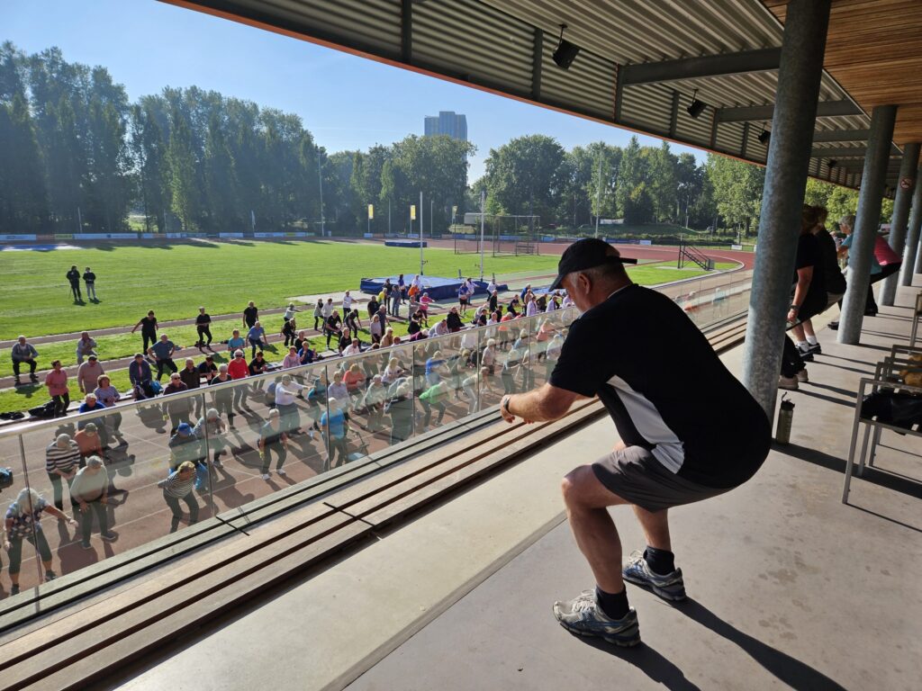 Eindhoven Sport, wereldrecordpoging bewegen 55-plussers in de buitenlucht